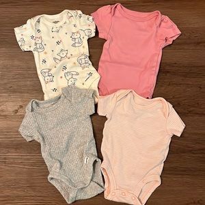4 Pack of Newborn Onesies